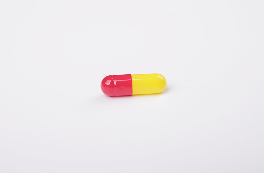 Empty gelatin capsule hard pill capsule HALAL Yellow Red