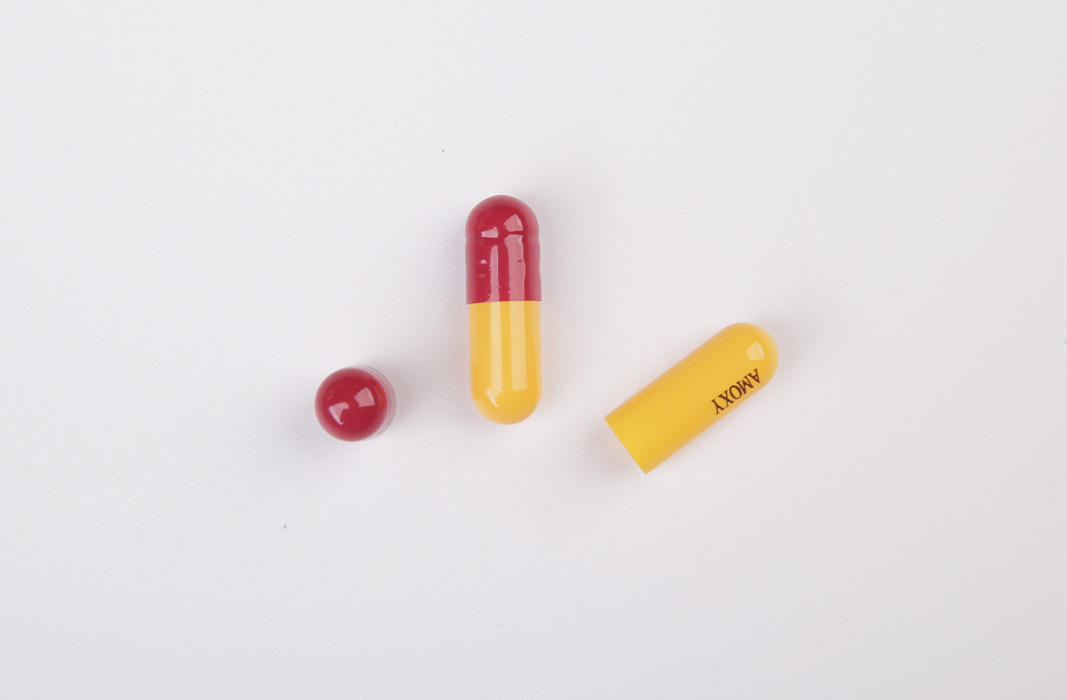 Empty gelatin capsule HALAL gel capsule empty red yellow